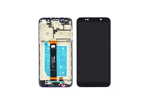 Дисплей для Huawei Y5 2018 с черным тачскрином и корпусной рамкой - фото 1