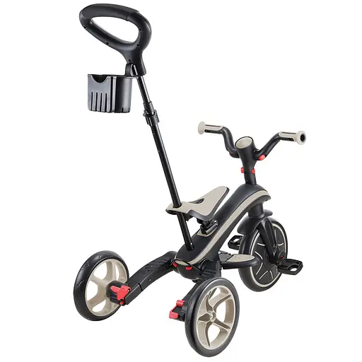 Велосипед детский Globber Explorer Trike Foldable 4в1 до 20 кг песочный (732-466-2) - фото 8