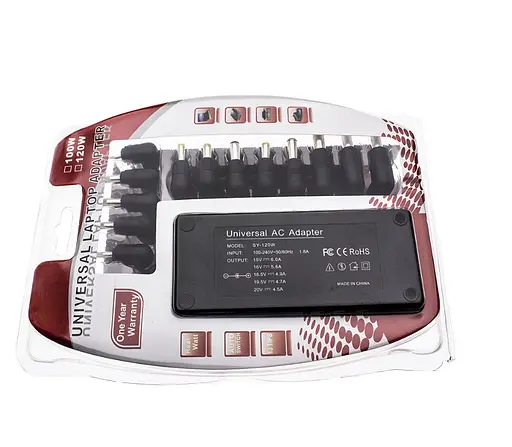 Зарядное устройство универсальное для ноутбука GRAND 120W + 13 переходников - фото 4