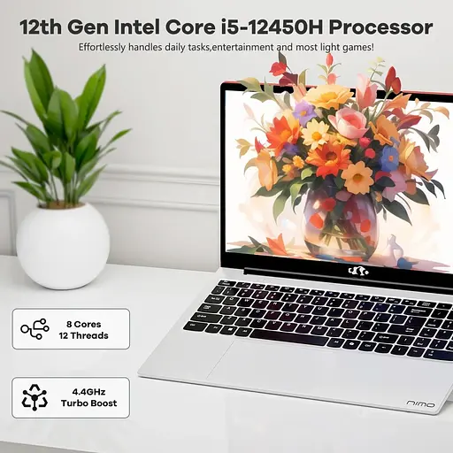 Ноутбук NIMO N156 i5-12450H/32GB/1TB Red [137456] - фото 6