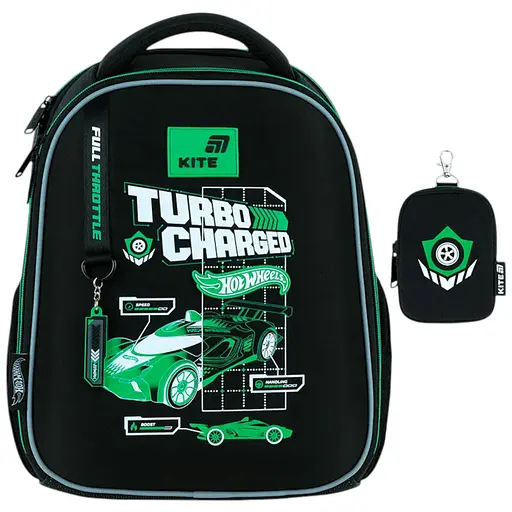 Рюкзак Kite Education каркасний 555 HW Чорний (HW26-555S) - фото 1