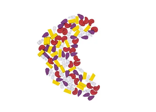 Аксесуар Tower Rex Токени ресурсів для гри Змієвир Wyrmspan укр. (8107) - фото 6