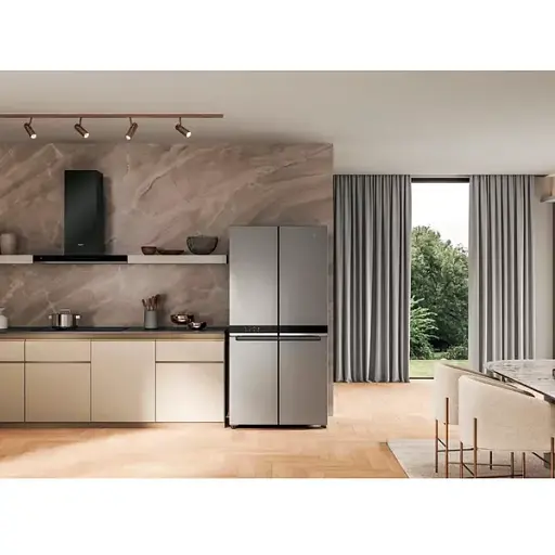 Холодильник Whirlpool многодверный 187.4x90.9х69.8 холод. отд. 384 л мороз. отд. 207 л 4дв. А++ NF инв. дисплей нерж - фото 9