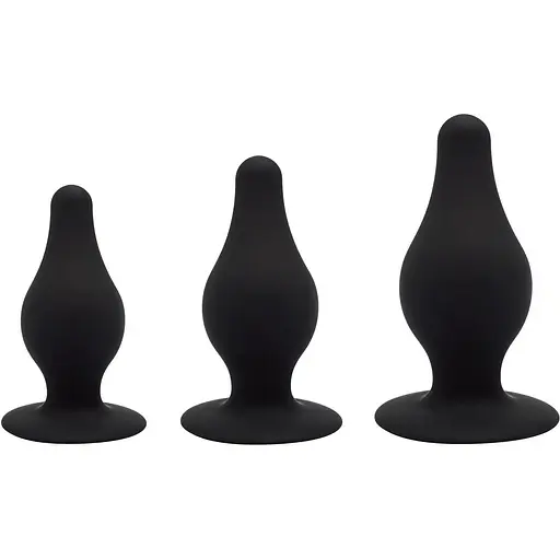Набор анальных пробок SilexD silicone Plug Kit