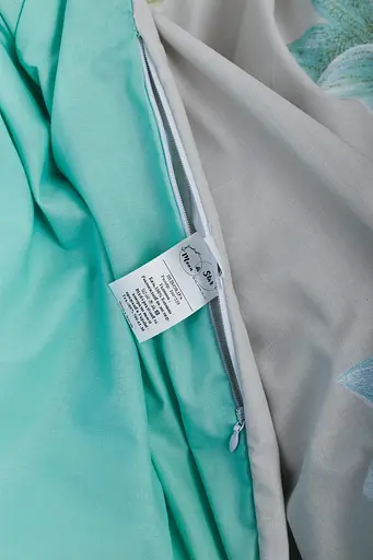 Комплект постельного белья Moon&Star полуторный евро 160х220 см наволочки 2х50х70 см Roses Green Ranforce Elite - фото 8