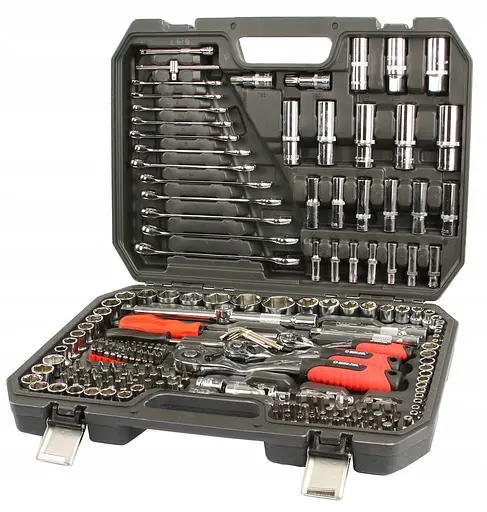 Набір інструментів Mar-Pol M582221 CrV 216 ел. - фото 6