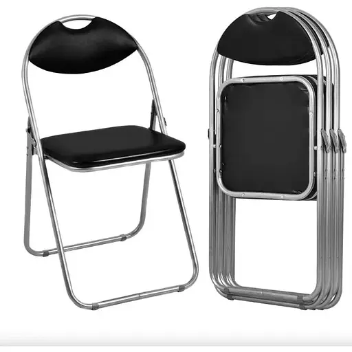 Комплект стульев складных Costway Moro с переносной ручкой 4 штуки - фото 7