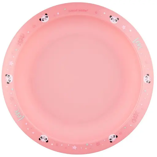 Набір посуду Canpol babies Exotic Animals з 2-х елементів рожевий (56/523_pin) - фото 4