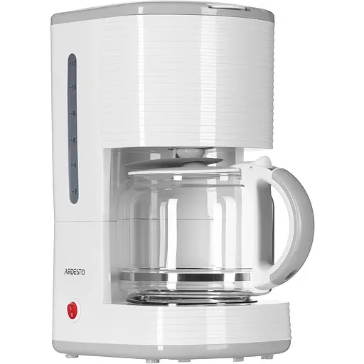 Кофеварка Ardesto капельная White stripes FCM-D17WG 1.5 л молотая бело-серая - фото 6