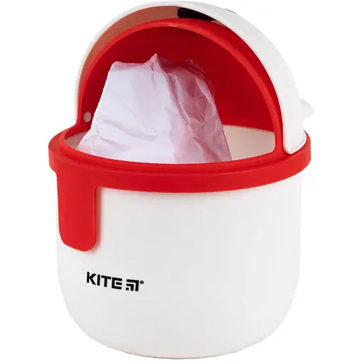 Настольный контейнер для мусора Kite белый (K24-009-2) - фото 4