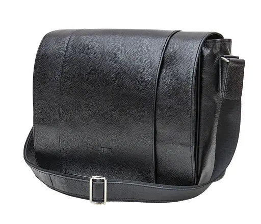 Чоловіча шкіряна сумка через плече TARWA 37х27х11 см sum0025840 - фото 1