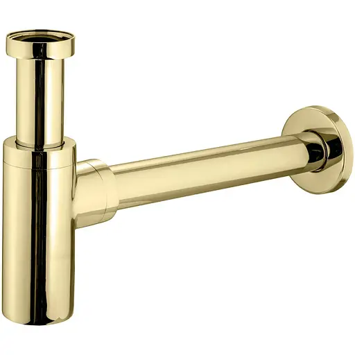 Сифон для раковини VBI gold універсальний VBI-059100GL, Золотий - фото 1