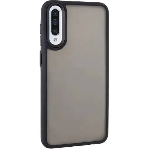 Чехол Epik TPU+PC Lyon Frosted для Samsung Galaxy A50 (A505F)/A50s/A30s Black - фото 1