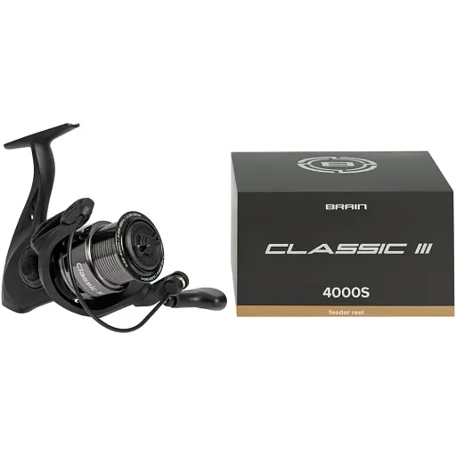 Котушка Brain Classic III Feeder 4000S 4+1BB 4.9:1 - фото 6