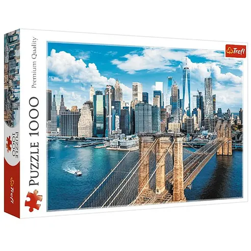 Пазл Trefl Бруклинский мост Нью-Йорк США 1000 эл. (10725) - фото 1