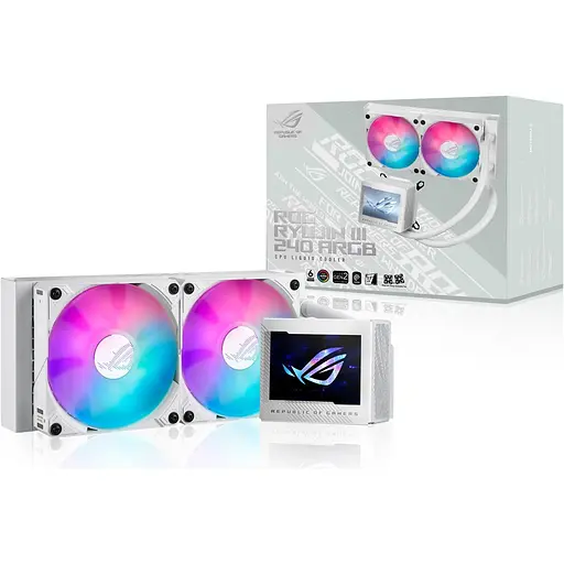 СВО ASUS ROG Ryujin III 240 ARGB White Edition (90RC00K2-M0UAY0) - фото 5
