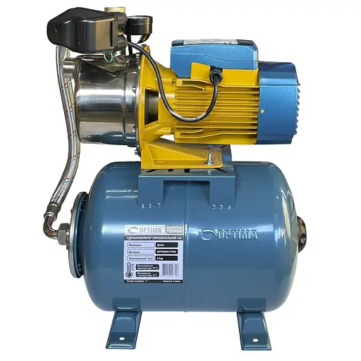 Насосна станція Optima JET150S PRIME-24 бак 1,3кВт на гребінці (24658) - фото 1