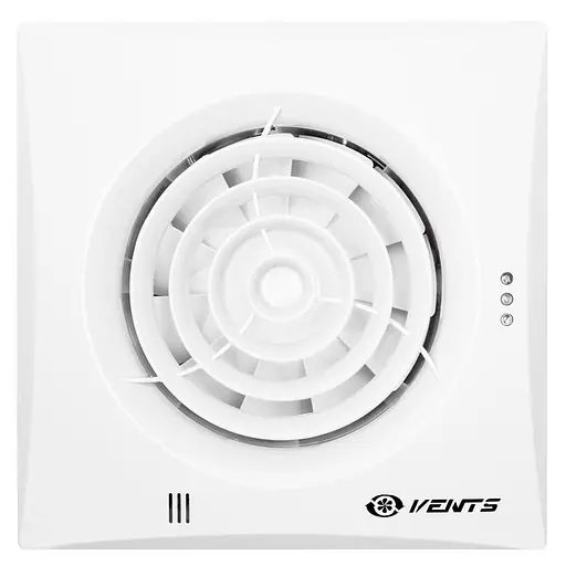 Вентилятор бытовой вытяжной Vents 100 Квайт бесшумный Белый 30412 - фото 6