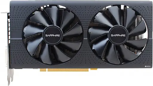 Видеокарта Sapphire AMD Radeon RX 570 4Gb Pulse D5 (11266-04) (GDDR5, 256 bit, PCI-E 3.0 x16) Б/у - фото 1