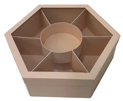 Подарункові коробки UFO W2647 CREAM менажниця