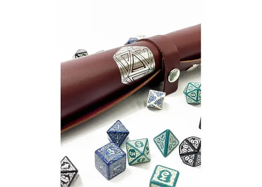 Настольная игра Планета Ігор Лоток для кубиков D20 (бургунди) (Dice tray D20 burgundy) (pi-dt009) - фото 6