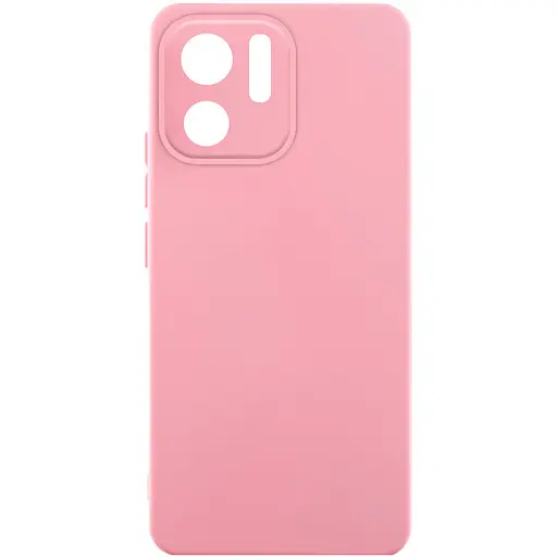 Чехол TPU GETMAN Liquid Silk Full Camera для Motorola Edge 40 Розовый/Pink
