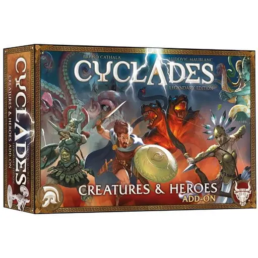 Аксесуар Geekach Games Кіклади. Легендарне видання Монстри і герої Cyclades Creatures & Heroes укр. (GKCH229hr)