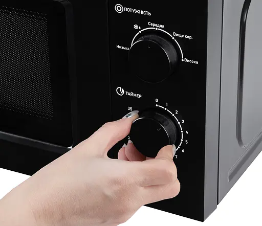 Мікрохвильова піч Grifon GR20FM0105B - фото 7
