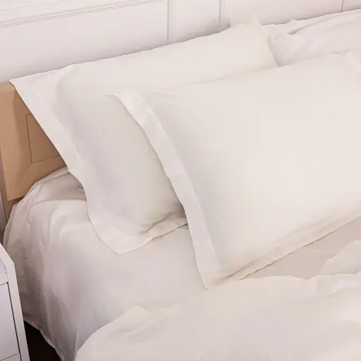 Простирадло MirSon Tencel №01 White 180x220 см (2200009368189) - фото 4