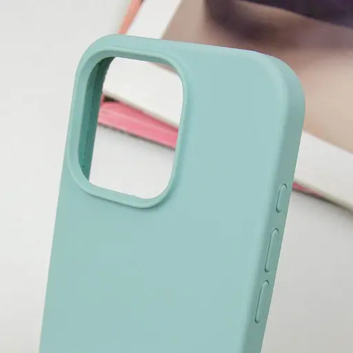 Чохол Epik Silicone Case Full Protective AA NO LOGO для Apple iPhone 16, 6.1 Бірюзовий/Beryl - фото 4
