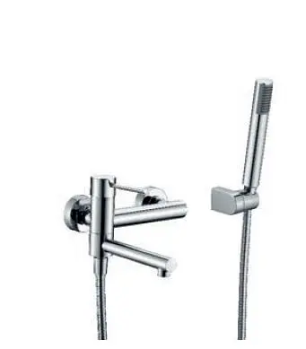 Смеситель для ванны с душем Imex Milos Stick хром BDYS045-4 Хром - фото 1