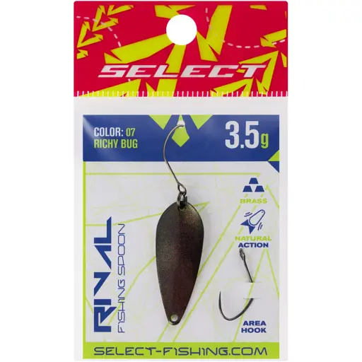 Блешня Select Rival 3.5g 34mm #07 Richy Bug - фото 2