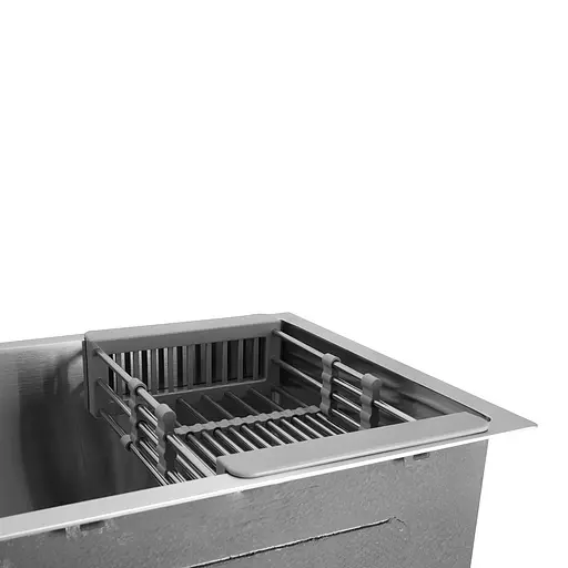 Кухонна мийка Kroner KRP Gebürstet - 4843HM (3,0/1,0 мм) CV022799, Нержавіюча сталь - фото 7