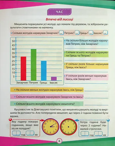 Цікаві вправи та задачі. Математика. 3 клас - фото 7