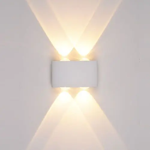 Светильник уличный Brille AL-264/4х1W WW LED IP54 WH - фото 4