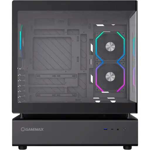 Корпус GameMax N80 Tempered Glass BTF Black (N80 BK) Без БП - фото 6