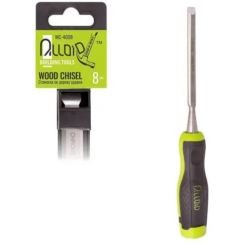Стамеска по дереву Alloid ударна 8 мм (WC-4008) - фото 5