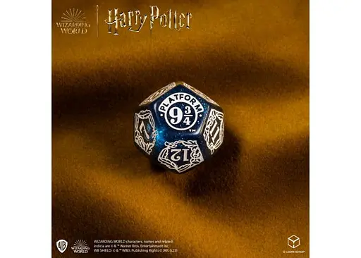Набір кубиків Harry Potter. Ravenclaw Modern Dice Set - Blue , 7 шт. (190142/2023/3/A) - фото 5