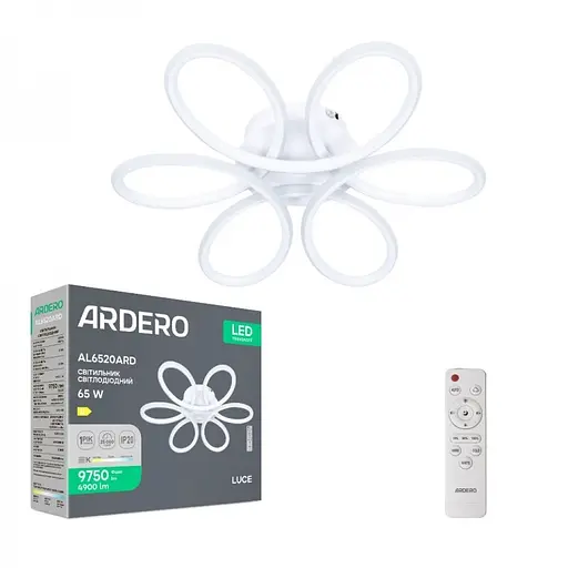 Светильник светодиодный Ardero AL6520ARD 65W 3000K-6000K (80493) - фото 2