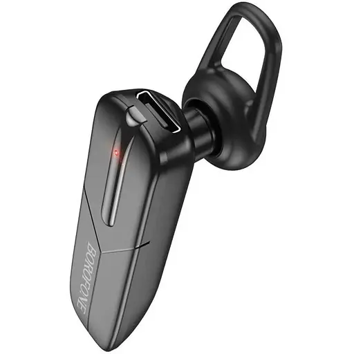 Bluetooth-гарнітура бездротова Borofone BC36 чорний - фото 1
