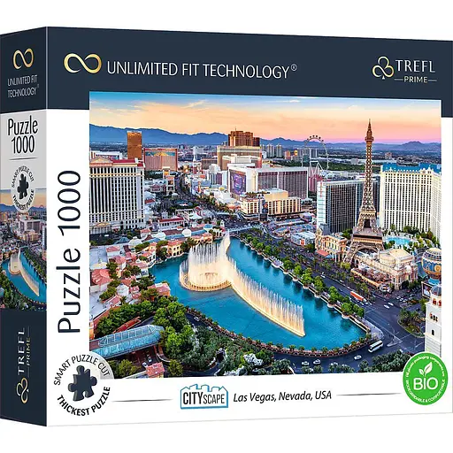 Пазли Trefl Безмежна колекція: Лас-Вегас 1000 елементів - фото 1