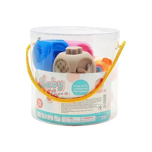 Іграшка для купання SCA97-2C тварини та фігури 7шт, бризгалка - фото 3