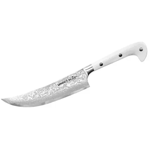 Ніж кухонний ШЕФ, 164 ММ, SAMURA "SULTAN" (SU-0085DBW) white