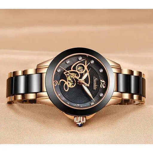 Жіночий наручний годинник Sunkta Absolut (Чорний) - фото 7