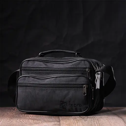 Чоловіча шкіряна сумка FABRA 23х18х13 см sum0026534 - фото 20