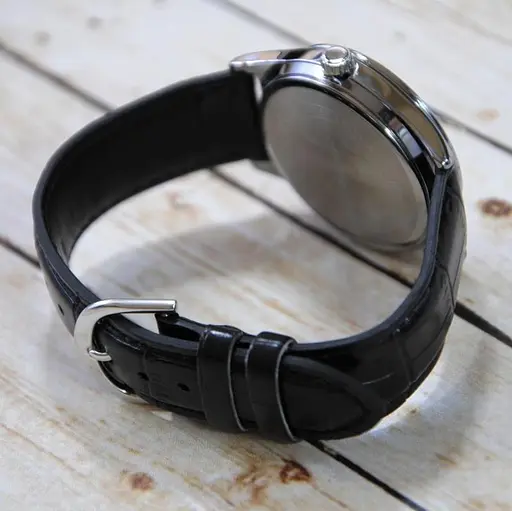 Чоловічі кварцові годинники наручні з шкіряним ремінцем оригінал Casio MTP-V006L-7BUDF (модуль №1333) - фото 7