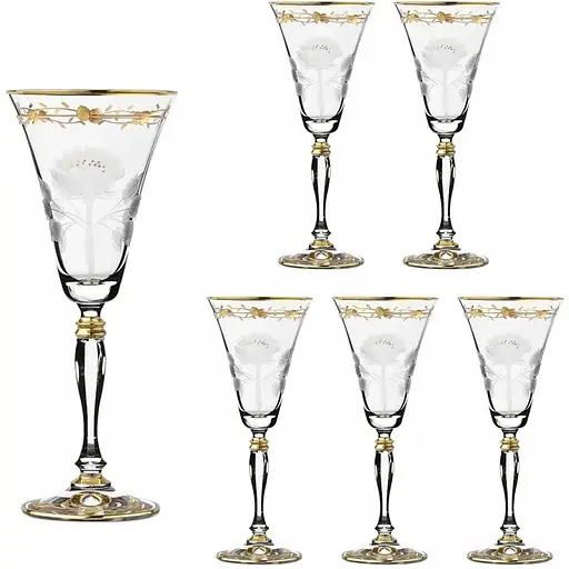 Набір келихів для вина Lora Авідо 215 мл 6 шт. NGC182SETWINE