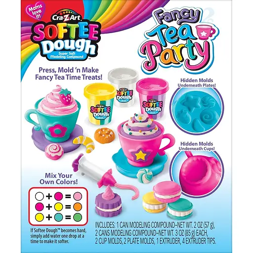 Тесто для лепки Cra-Z-Art Праздничное чаепитие 10 ед. (66605CRA) - фото 2
