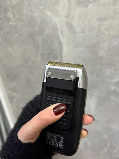 Электробритва DSP-60088 мужская аккумуляторная сеточная для сухого бритья с выдвижным триммером и LED дисплеем 1400 mAh 5 Вт Черный - фото 5