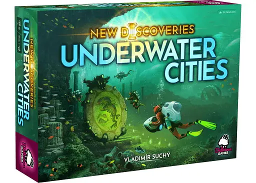 Настільна гра Rio Grande Games Підводні міста: Нові відкриття (Underwater Cities: New Discoveries) (англ.)